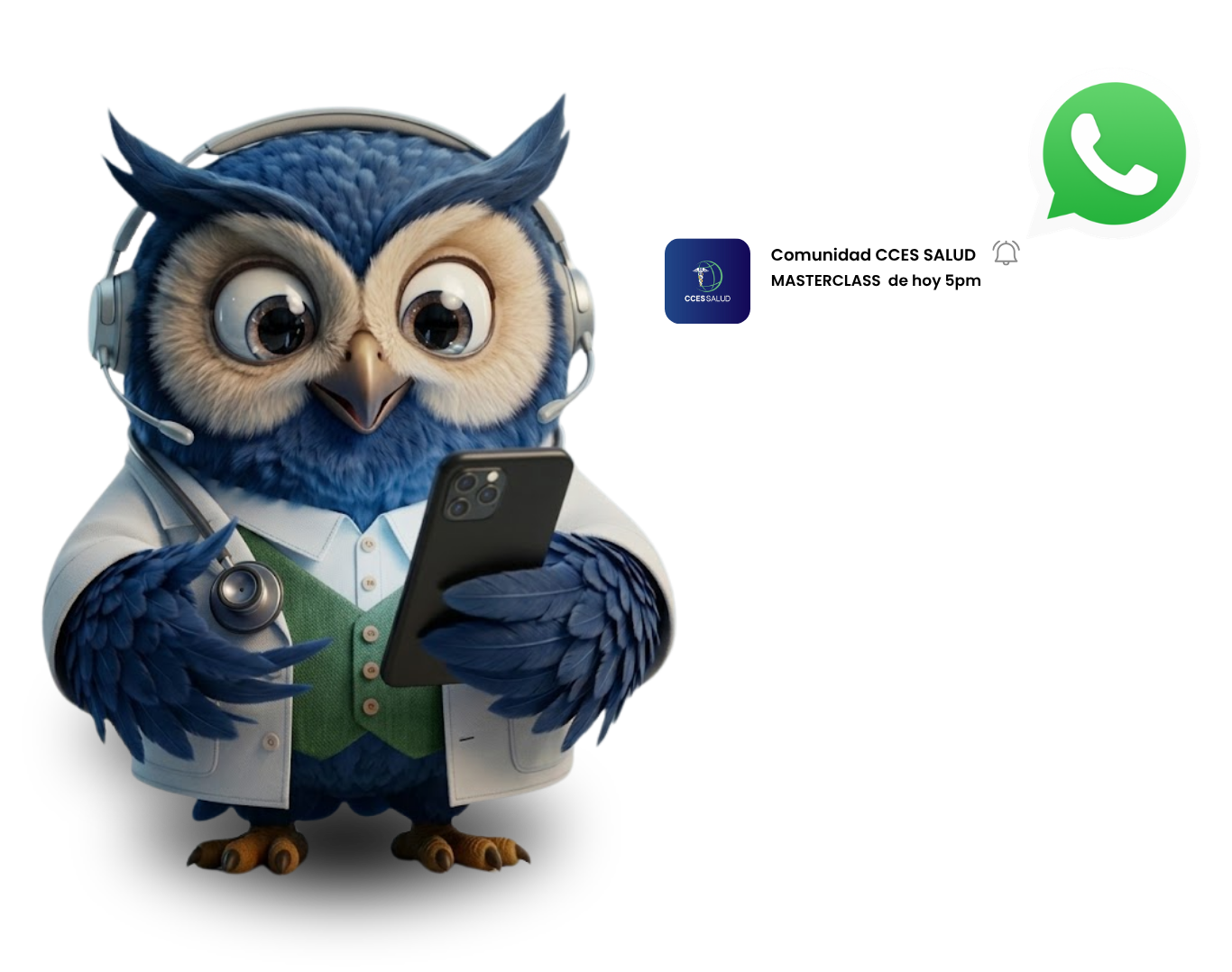 Comunidad WhatsApp CCES Salud